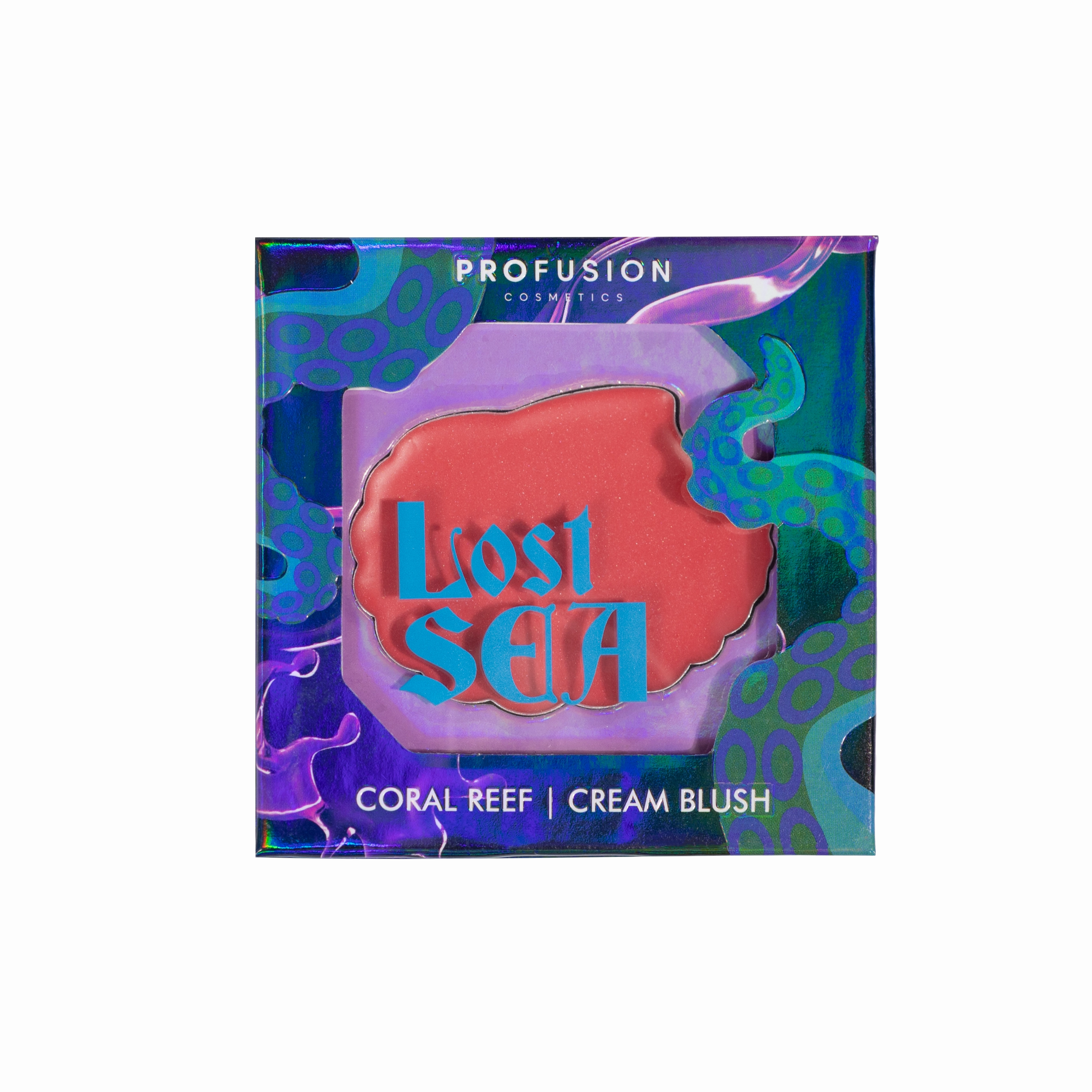 Lost Sea Shell Shaped Cream Blush - Coral Reef