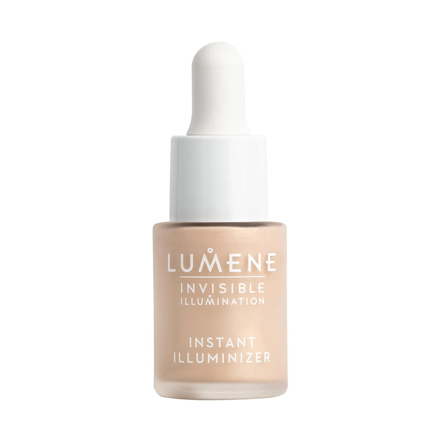 Lumene Invisible Illumination Instant Illuminizer Golden Hour - Lightweight Hydrating Liquid Highlighter - Glowing Skin Makeup Highlighter for a Natural Radiance - Highlight Illuminator (0.5 Fl Oz)