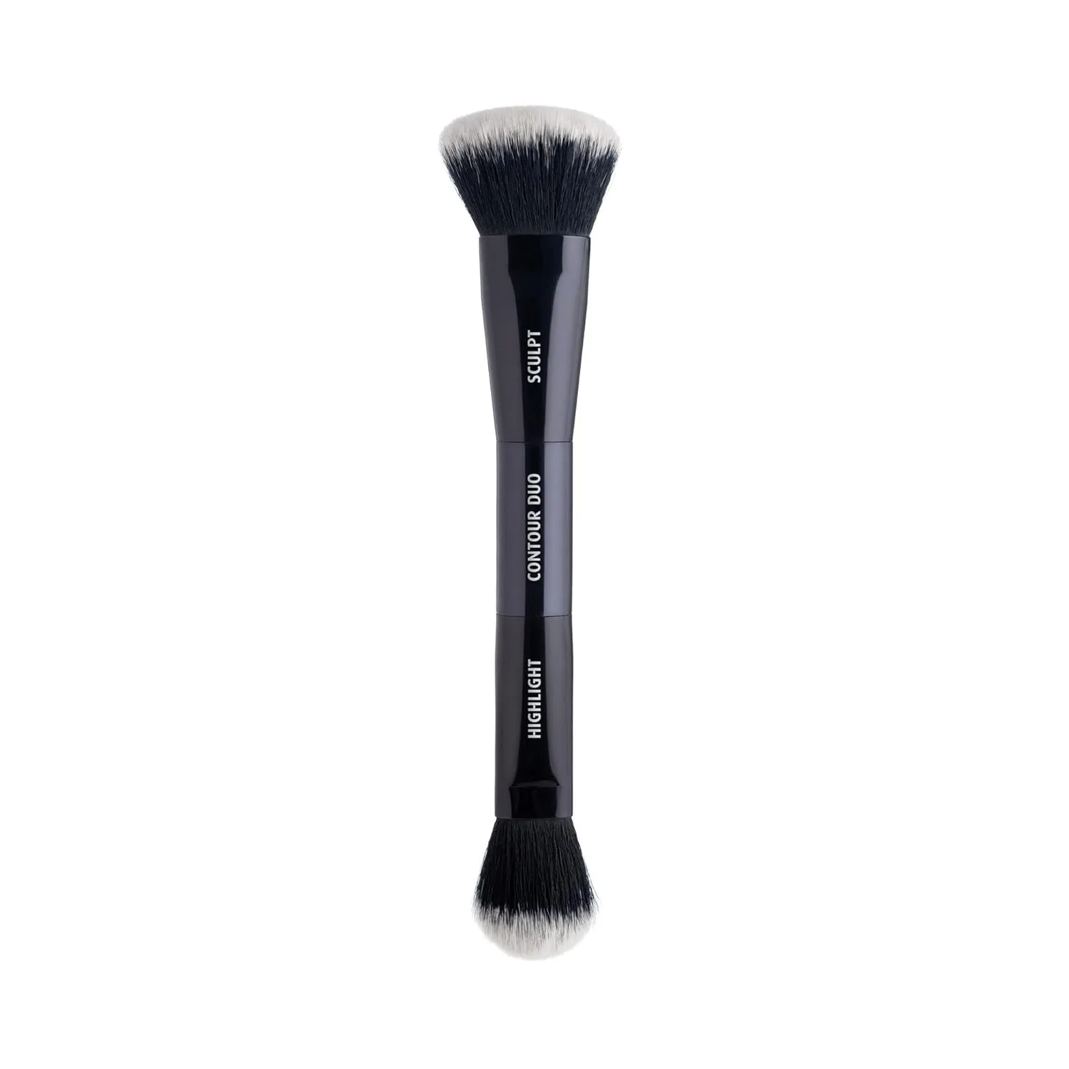 Lune Aster Contour Duo Brush - Multi-tasking, dual-ended vegan Contour Duo Brush. - vegan, paraben free