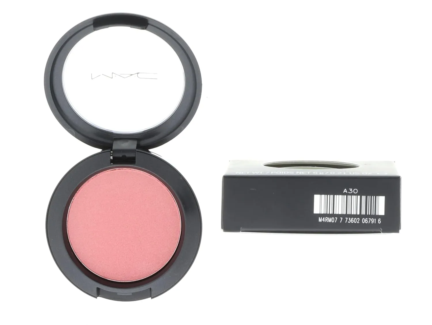 MAC Sheertone Shimmer Powder Blush Peachykeen for Women, 0.21 Ounce
