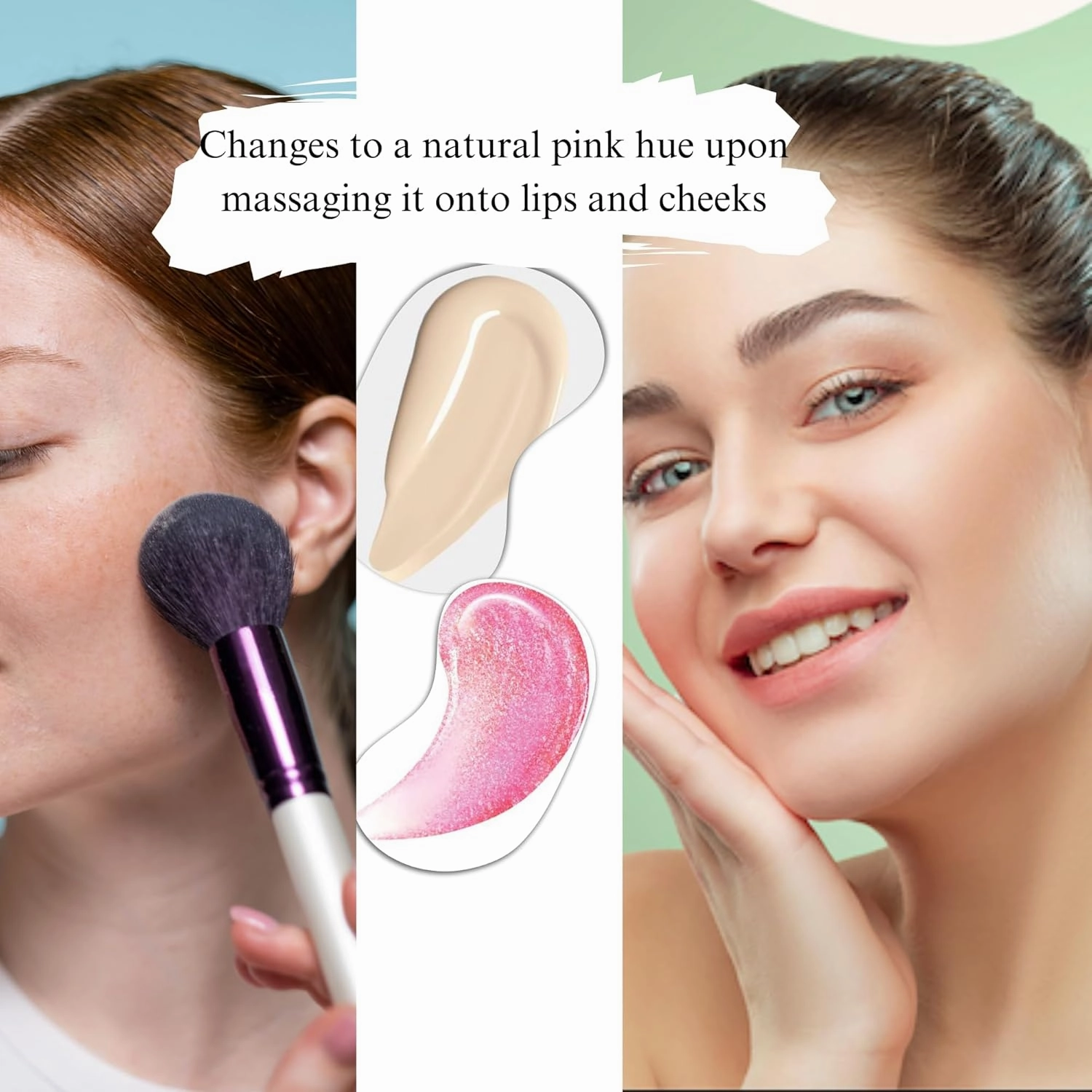 Magic Blush 20ml - Deep Hydration and Soft Texture, Highly Fixable and Long-Lasting, Provides Charming Pink Color with Instant Radiance, Flawless Color Payoff,