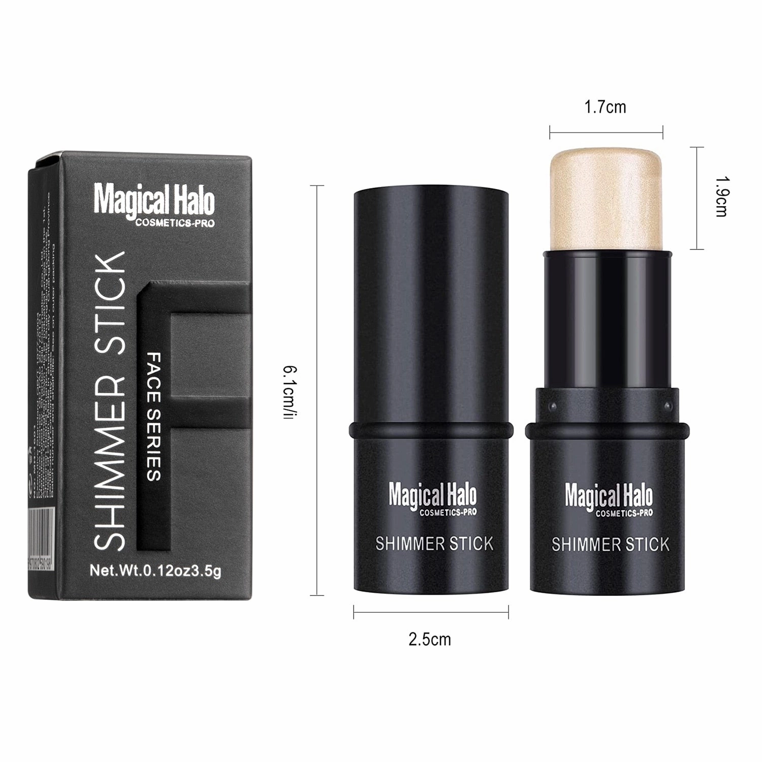 Magical Halo Highlighter Stick Makeup Glitter Contouring Bronzer For