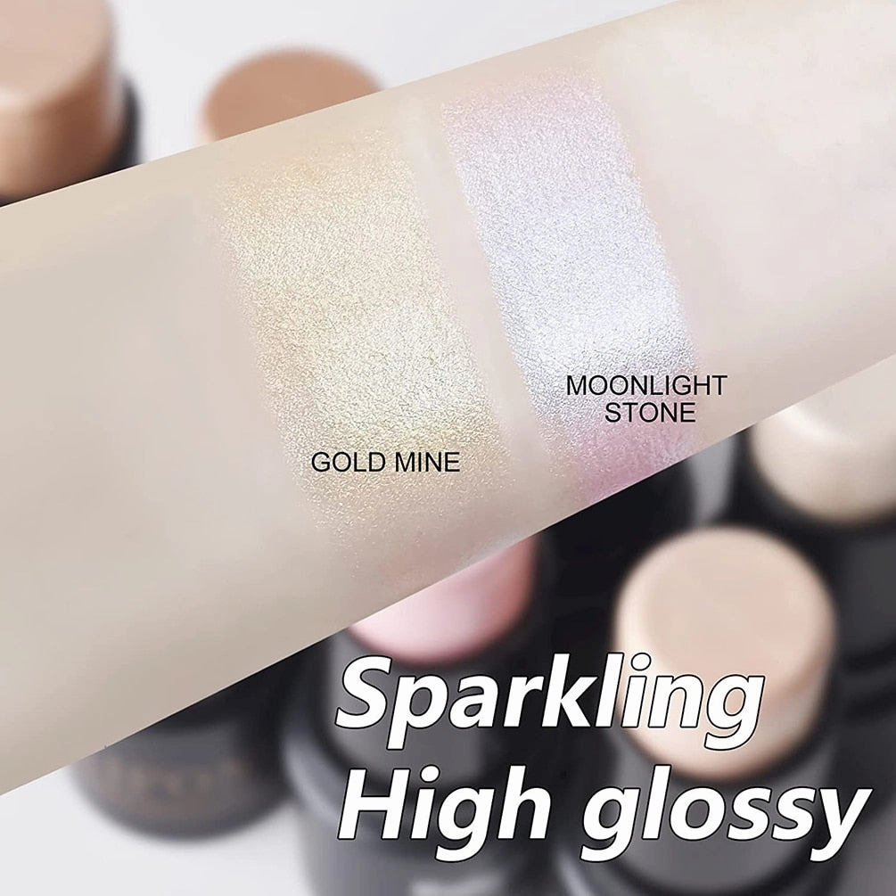 Magical Halo Highlighter Stick Makeup Glitter Contouring Bronzer For