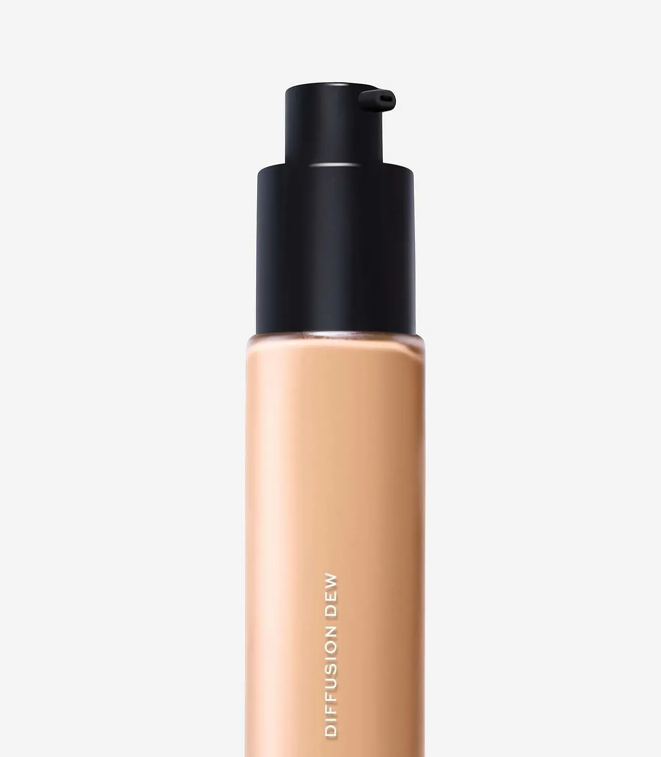 MAKE Beauty Diffusion Dew Skin Tint. Sheer to Medium Coverage Radiant Finish. Blurring, Smoothing, and Brightening for Glowing Complexion. Enhanced with Niacinamide and Adenosine. Beige 03