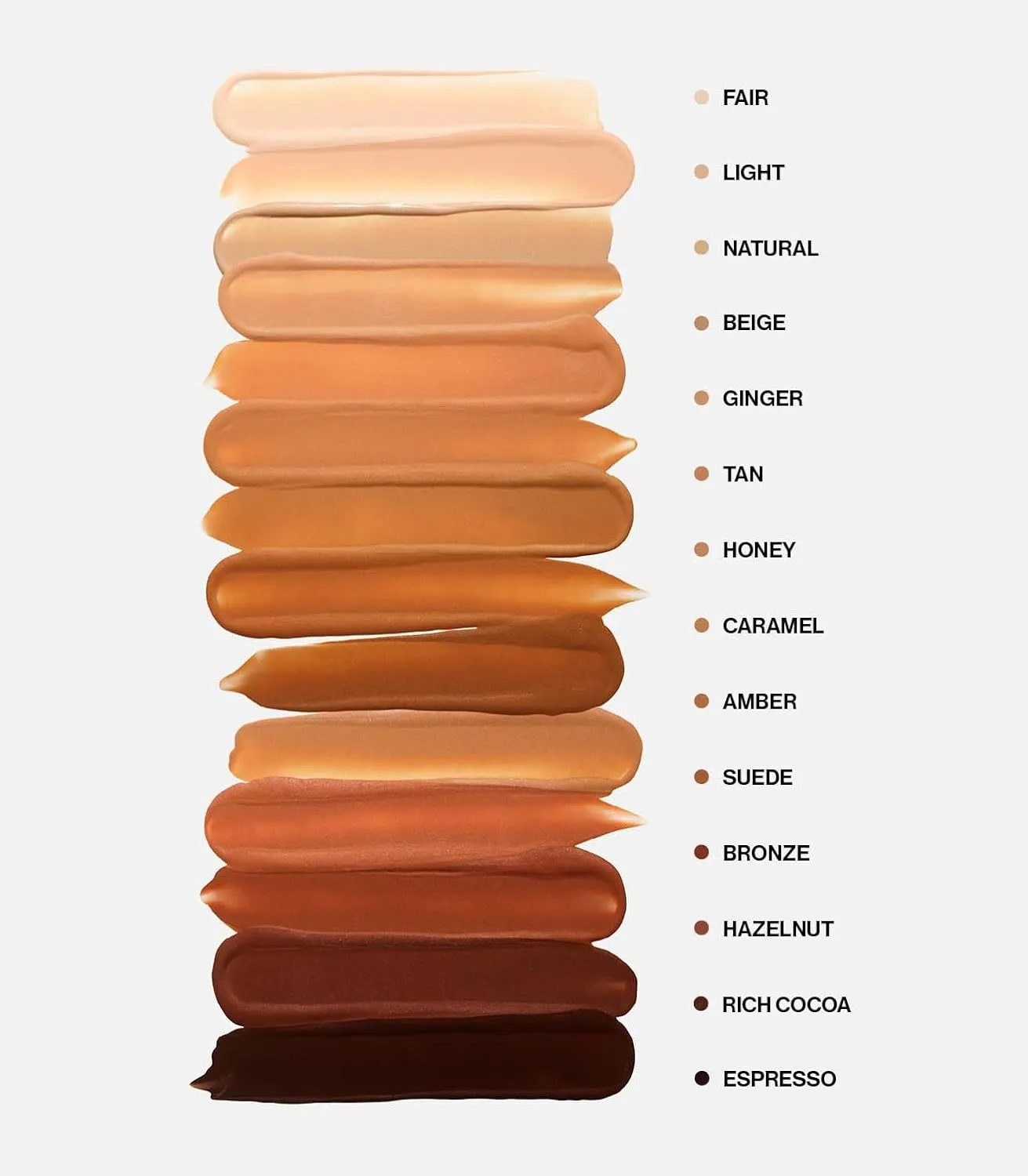 MAKE Beauty Diffusion Dew Skin Tint. Sheer to Medium Coverage Radiant Finish. Blurring, Smoothing, and Brightening for Glowing Complexion. Enhanced with Niacinamide and Adenosine. Beige 03