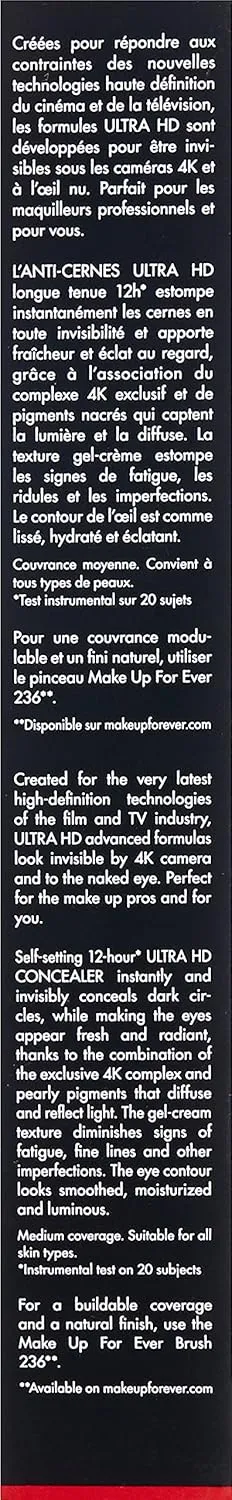 MAKE UP FOR EVER Ultra HD Self-Setting Medium Coverage Concealer 20 - Soft Sand