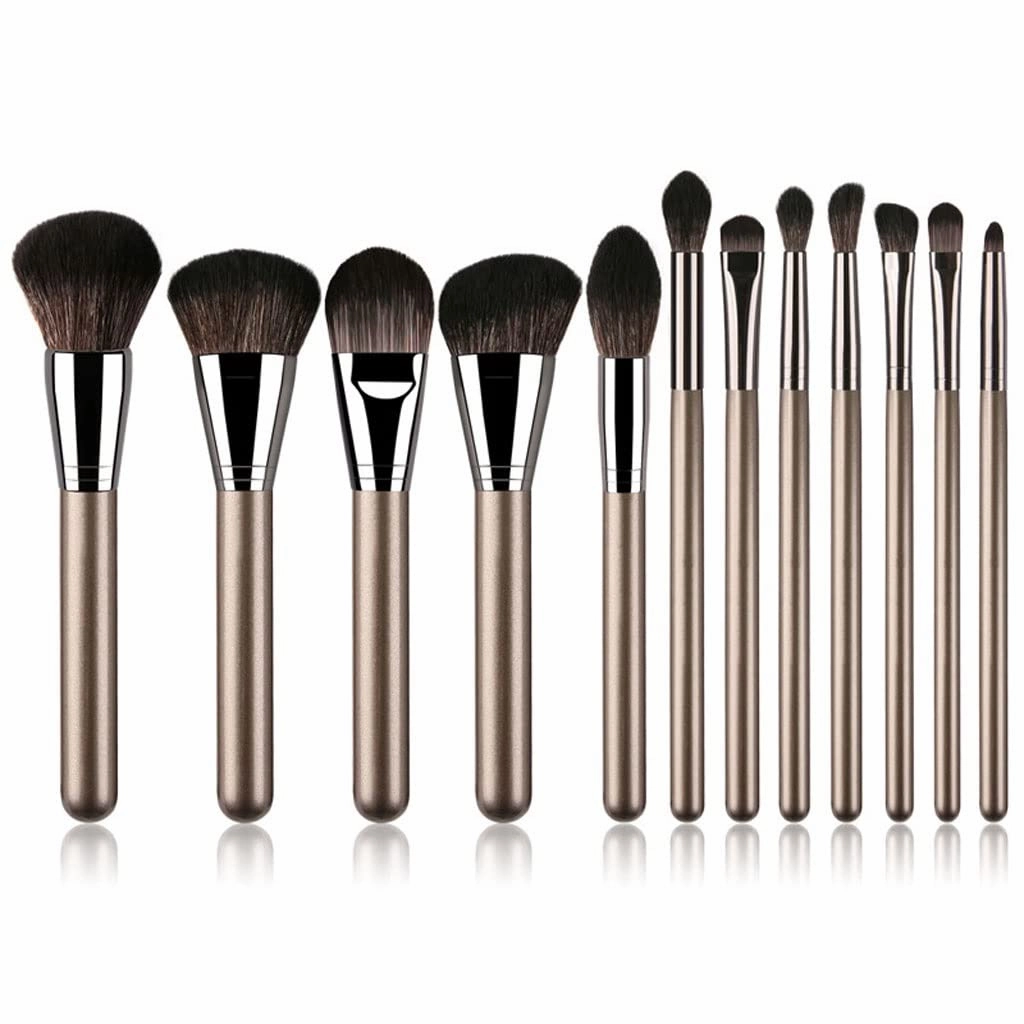 Makeup Brush Set with Single Loose Powder and Large Foundation Brush Beauty Tools
