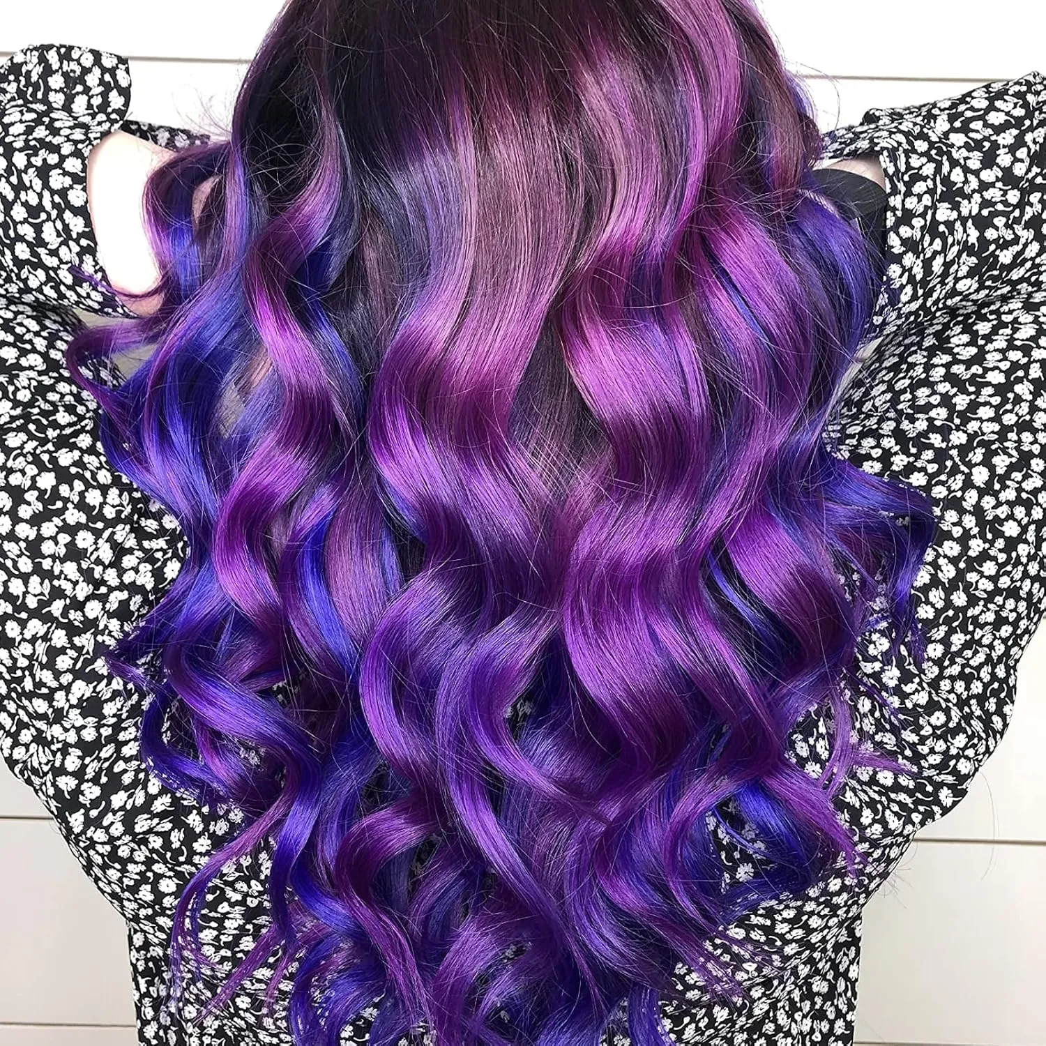 MANIC PANIC Ultra Violet Amplified Semi-Permanent Hair Dye - Cool Blue Toned Violet Color - Works on Dark & Light Shades - Vegan, PPD & Ammonia Free