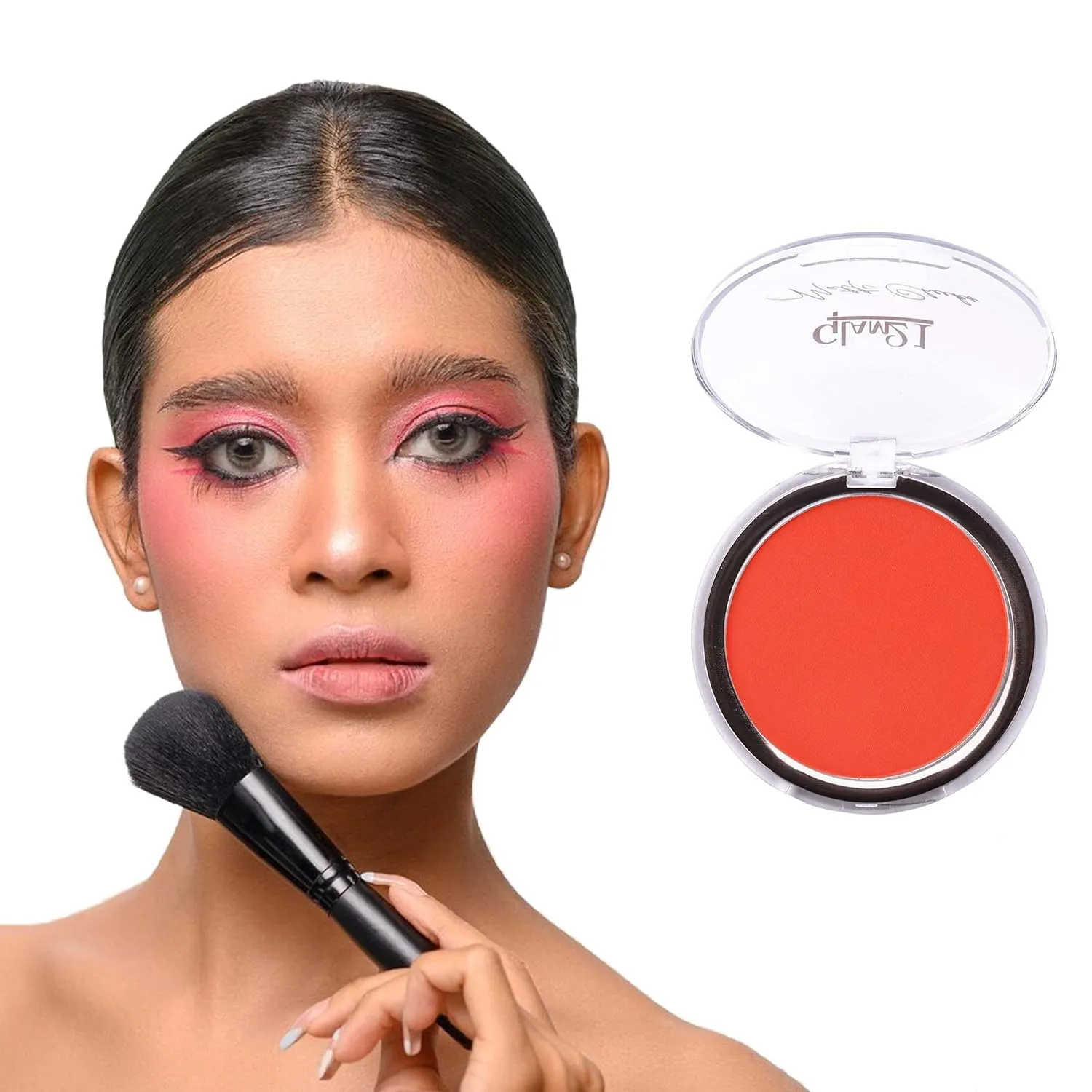 Matte Cheek Blush | Perfect Pop of Color | Seamless Texture & Perfect Coverage Richly | Pigmented | Ultra Matte | Blendable | Suits all skin tones| 8.7gm | (Shade-08)