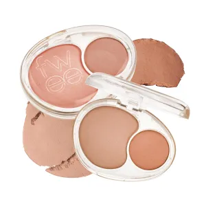 Mellow Dual Blush | ND02 Down Tempo | Dual Color, Jelly Texture, 12 Colors, Longwear, Long-lasting | 7.2g