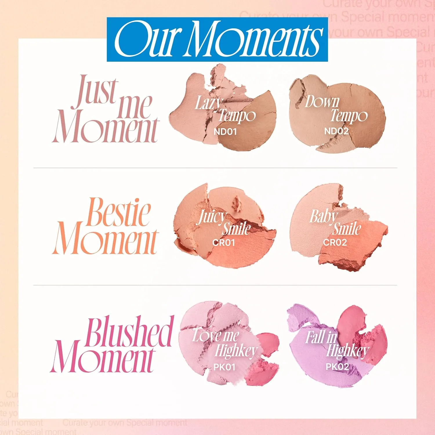 Mellow Dual Blush | ND02 Down Tempo | Dual Color, Jelly Texture, 12 Colors, Longwear, Long-lasting | 7.2g