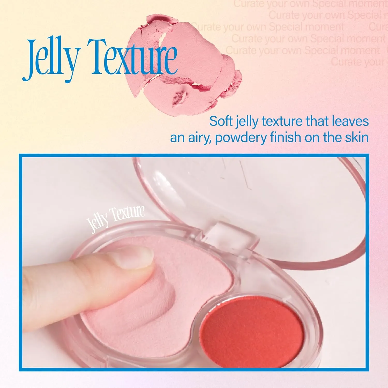 Mellow Dual Blush | ND02 Down Tempo | Dual Color, Jelly Texture, 12 Colors, Longwear, Long-lasting | 7.2g