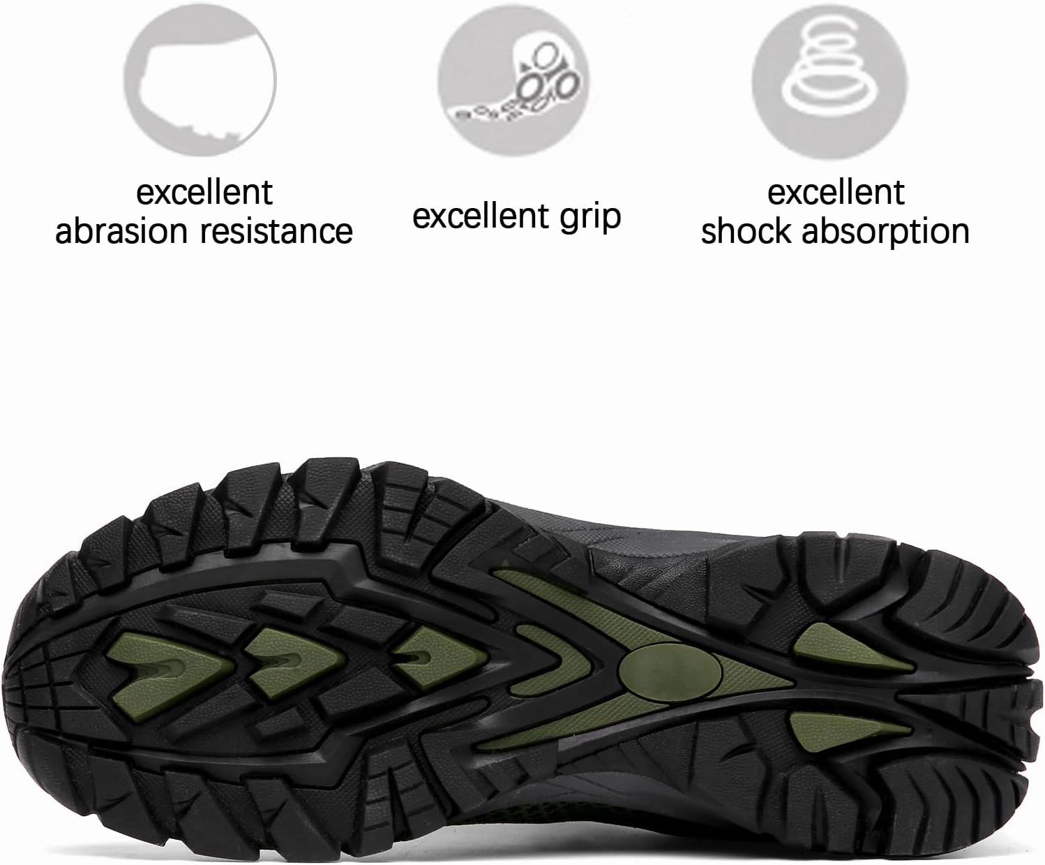 Mens Hiking Shoes Waterproof Lightweight Ankle Boots Outdoor Trekking Camping Walking Quest