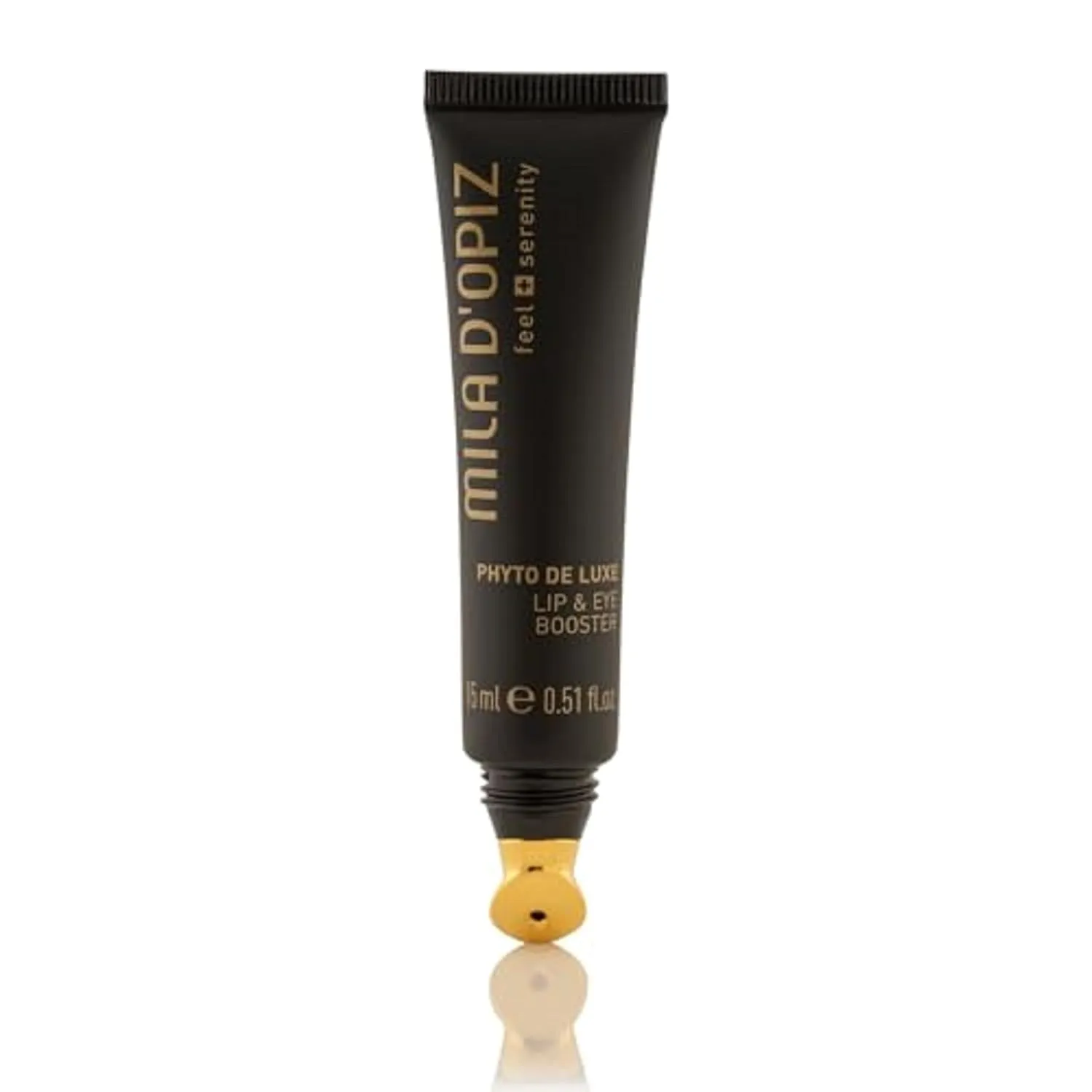 Mila d'Opiz Phyto De Luxe Lip and Eye Booster - Anti-Aging Lip and Eye Cream with Alpine Herbs - Botox-Like Effect Eye and Lip Moisturizer - 0.5 oz