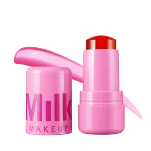 Milk Makeup Cooling Water Jelly Tint – Sheer Lip   Cheek Stain with Vegan Collagen, Seawater   Aloe – Hydrating, Long-Lasting, Buildable Lip Tint   Blush