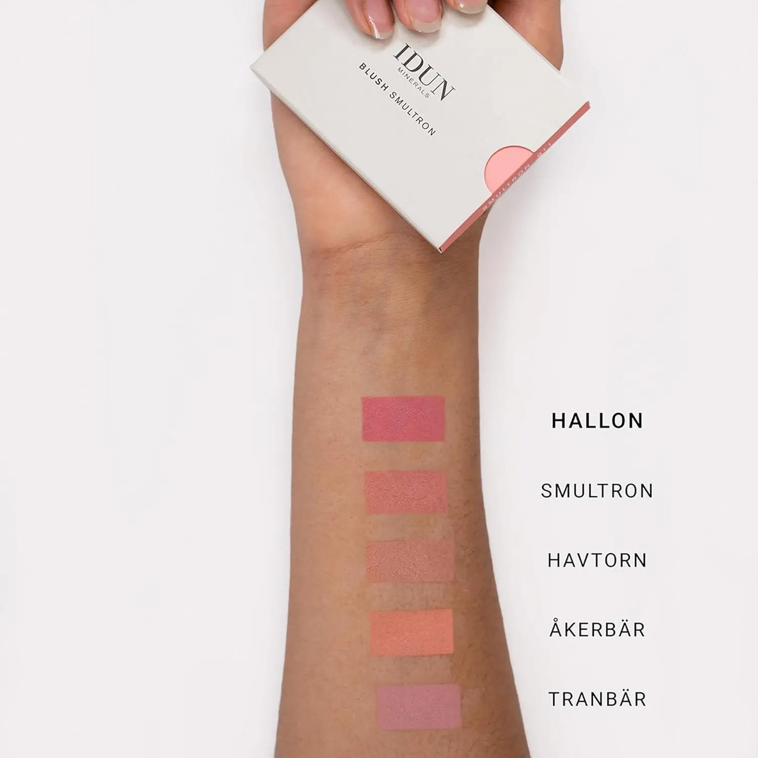 Mineral Blush - Pressed Powder - Glides On Smoothly - Offering Intense Color Payoff And Naturally Healthy Skin - Hallon - 0.18 Oz, Rosy Pink, (I0100276)