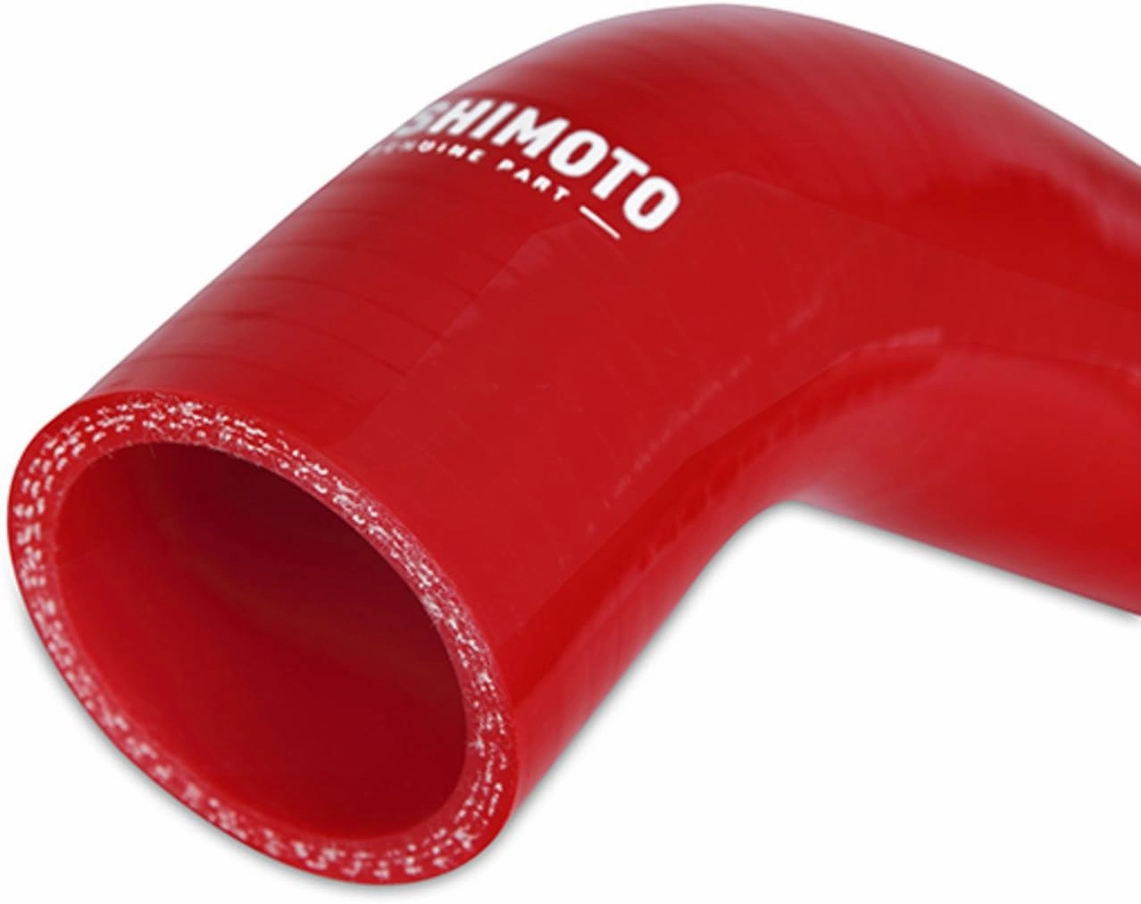 Mishimoto Silicone Radiator Hose Kit Compatible with Subaru STI 2008-2021 Red