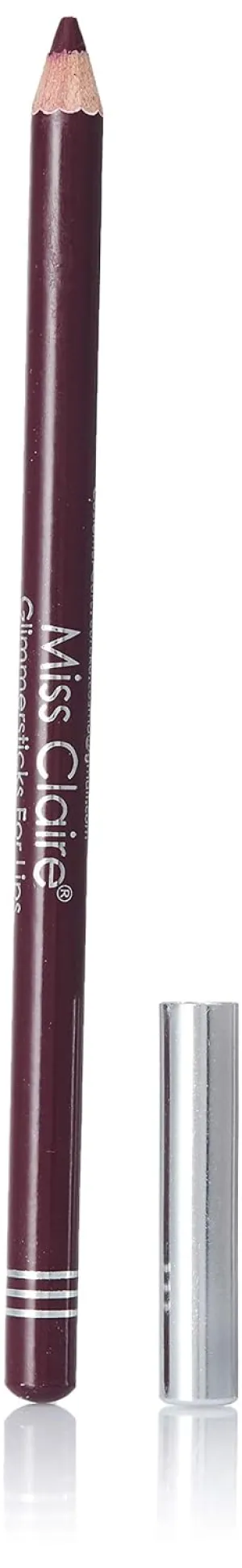 Miss Claire Glimmersticks for Lips L-04, Burgundy, 1.8 g