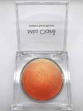 Miss Claire Gradient Baked Blusher 4, Orange, 10 grams, Orange, 10 g
