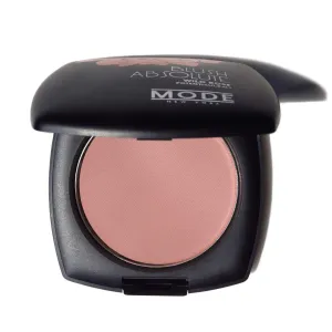 MODE Blush Absolute Nude Pink Vibrant Cheek Color, Long Lasting Natural Powder Blusher Mirrored Compact, Smooth Nourishing Wild Rose Skincare - Midnight Pillow Talks