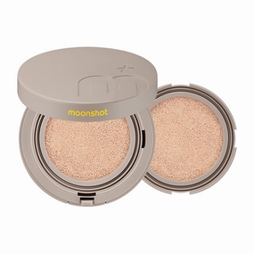 MOONSHOT KOREA Conscious Fit Cushion Foundation 21C Cosmic Peach   (refill) SET (Cosmic Peach, 21C)