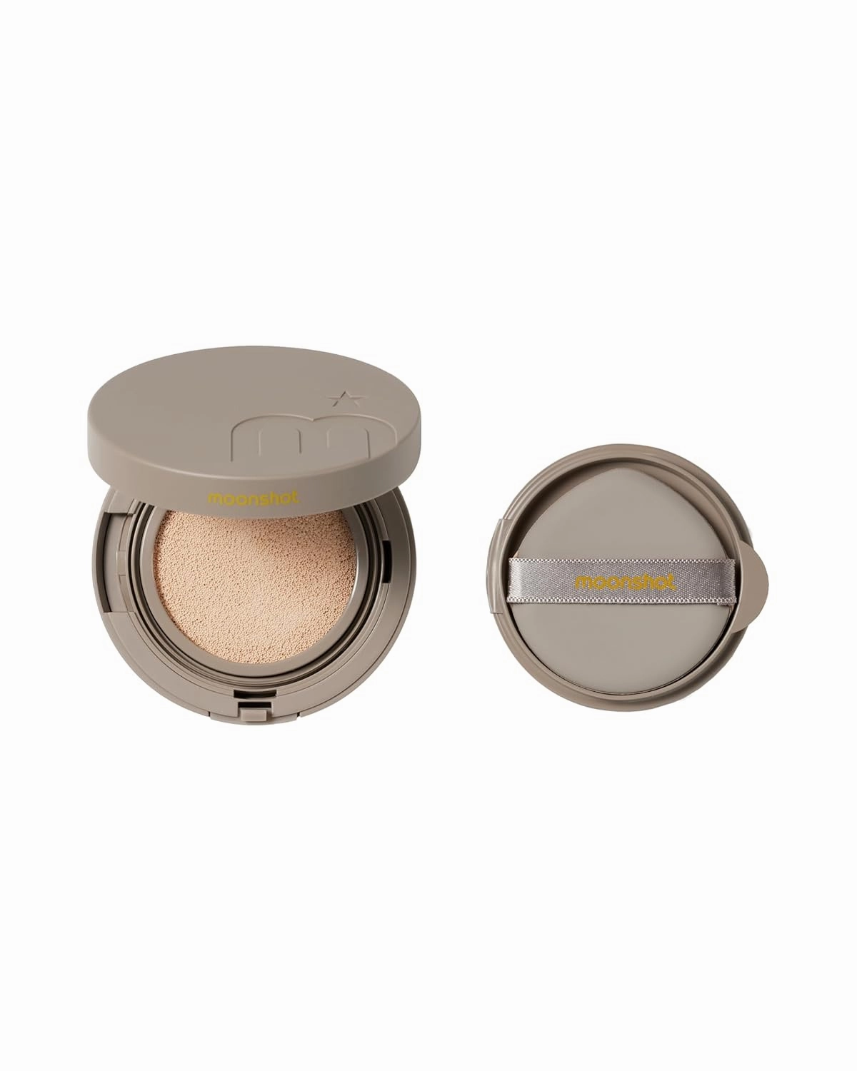 MOONSHOT KOREA Conscious Fit Cushion Foundation 23N Cosmic Beige   (refill) SET (Cosmic Beige, 23N)