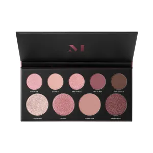 Morphe Makeup Palette - Power Multi-Effects Palette with Mattes, Shimmers, Duochromes & Silk Slip Toppers - Made to Build, Blend & Layer for Everyday Versatile Makeup Looks - Floralisse (0.65 oz)
