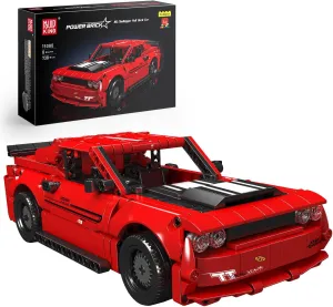 Mould King Pull Back Car Building Kits, Colletible 15080 Super Car Model, Scale Sports Cars Blocks, Speed Champions Cars Toys Sets for Adults and Boys Girls Kids Aged 8  (738 Pieces) ﻿
