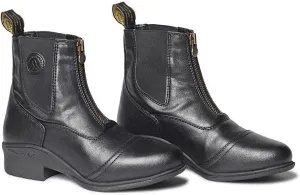 Mountain Horse Womens Veganza Zip Paddock - Black Footwear Size - 40