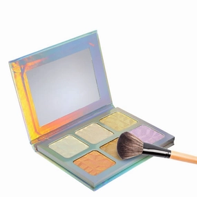 MS Glamour Ultimate Glow Kit | Cruelty Free & Paraben Free | Vegan Highlighter | Very High Pigmented | Long-lasting Professional Highlighter/Eyeshadow Palette/Makeup Set for Face, Eyes & Body Makeup