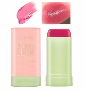 Multi-Use Blush Stick,CreamStick, for Sculpt the Cheeks, Waterproof Natural Nude Makeup,Tinted Solid Moisturizer Stick for Eyes Lips Cheek
