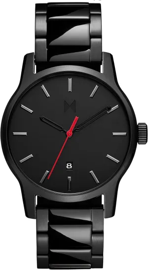 MVMT Classic II - Vintage Men’s Wristwatch - Minimalist Watch - Stainless Steel Water-Resistant Watch 5 ATM/50 Meters - Premium Leather Men’s Watches - Interchangeable Bands - 44mm