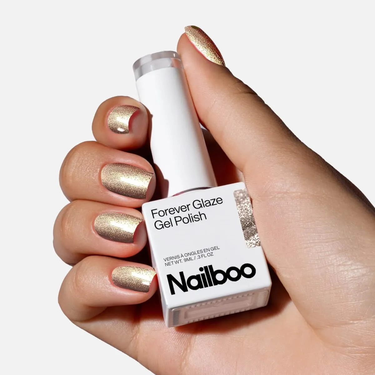 Nailboo Gel Nail Polish Kit with UV Nail Lamp - 6 Forever Glaze Gel Polishes, Acetone, Electric Soak Off Remover, Base & Topcoats, 3 Nail Files, Cuticle Oil, Salon Quality, Long Lasting Results