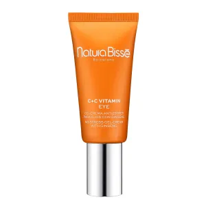 Natura Bissé C C Vitamin Eye | Anti-Stress Eye Contour Gel-Cream | Firms, Energizes & Rejuvenates, 0.5 Oz