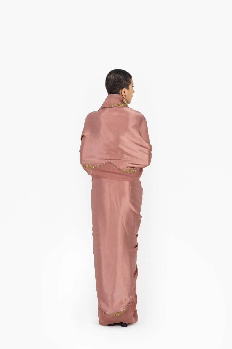 Neelam lavender sari