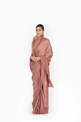 Neelam lavender sari