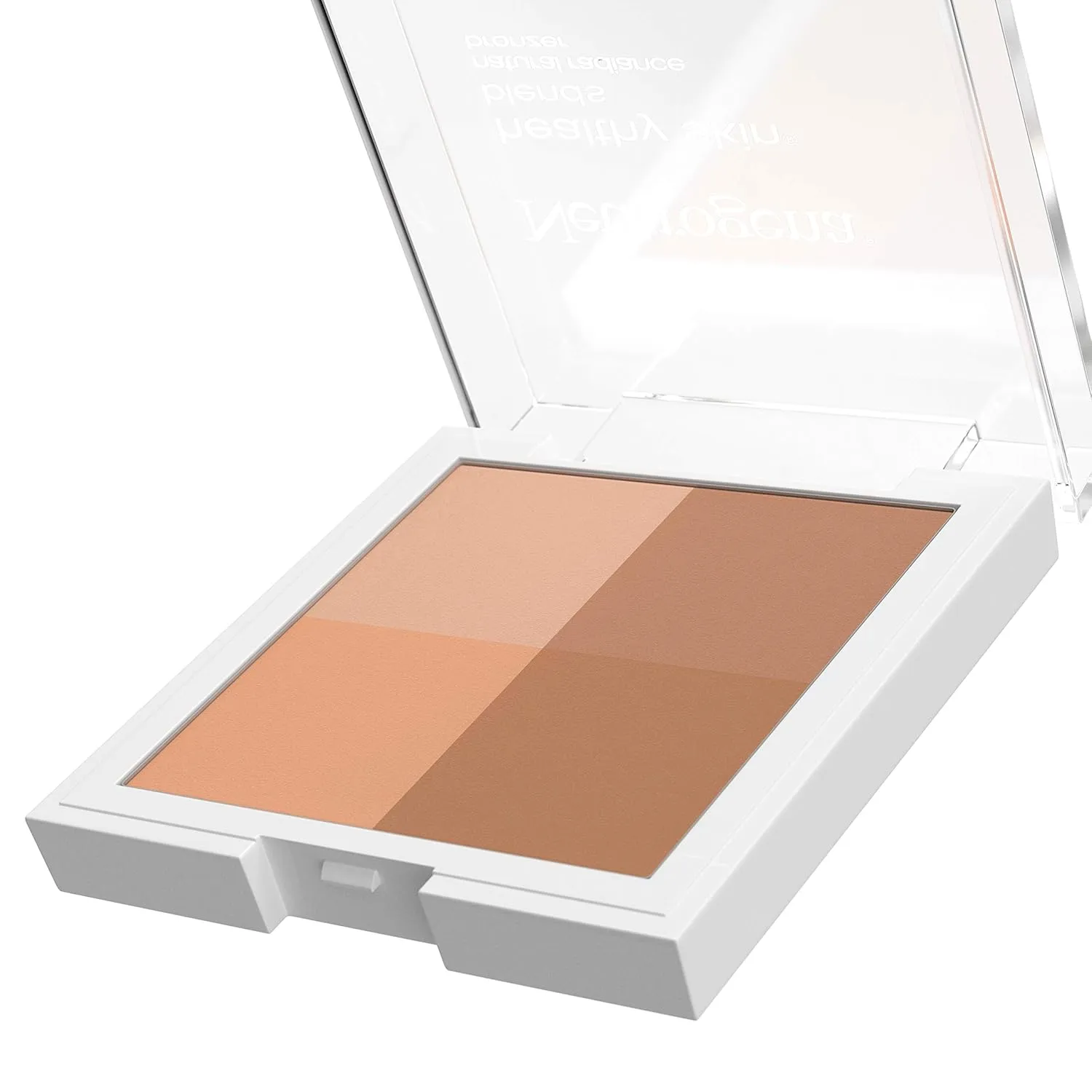 Neutrogena Healthy Skin Blends Powder Blush Makeup Palette, Illuminating Pigmented Blush with Vitamin C & Botanical Conditioners for Blendable, Buildable Application, 30 Sunkissed.3 oz