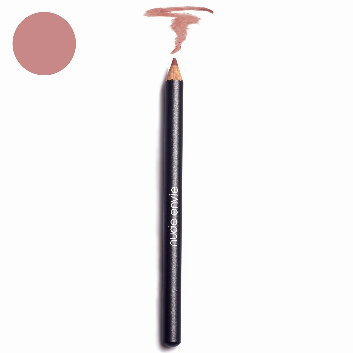 nude envie - Lip Liner - Smooth, Precise & Easy Application - Pigmented, Long-Lasting Lip Pencil - Add Definition - Prevents Feathering - Sharpenable - Vegan, Paraben-Free & Cruelty-Free - Timeless
