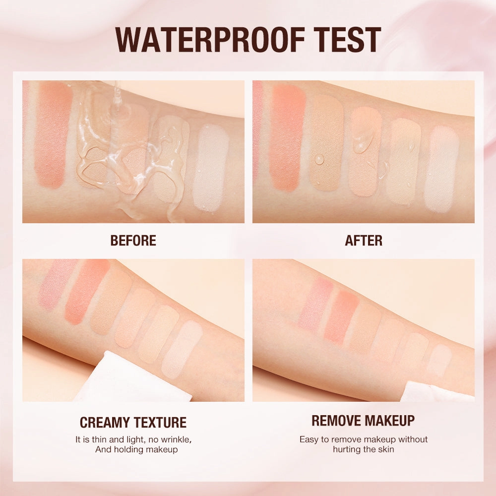 O.TWO.O New Makeup Pallete Of Concealer Contour Blush Cream