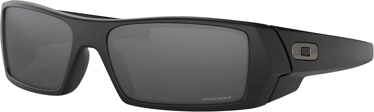 Oakley Gascan Sunglasses Matte Black with Prizm Black Iridium Lens 60mm 12-856