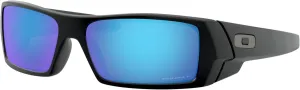 Oakley Gascan Sunglasses Matte Black with Prizm Sapphire Polarized Lens 60mm OO9014-5060