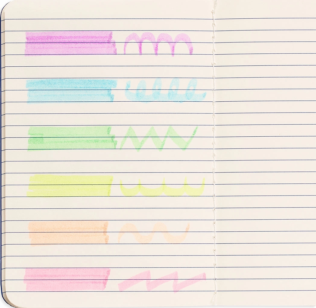Oh My Glitter! Neon Highlighters - Set of 6