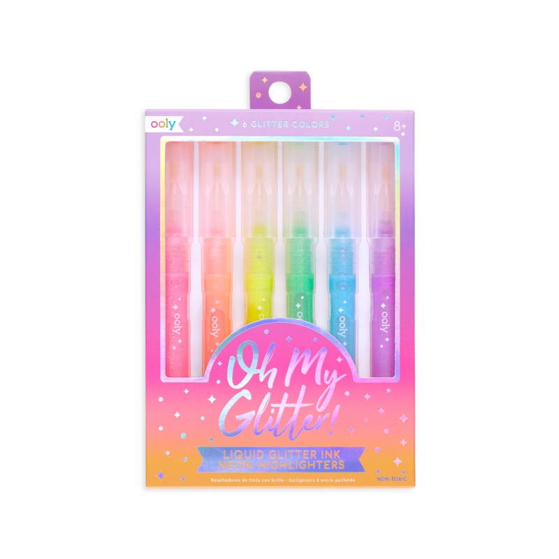 Oh My Glitter Neon Highlighters