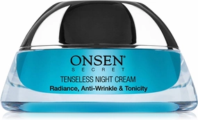 Onsen Secret Wrinkle Repair Tenseless Night Face Cream – Dermatologist Recommended Anti-Wrinkle, Radiance and Tonicity Cream – Anti Aging Ultra Boost Facial Cream for Dry Skin & Age Spots 50ml