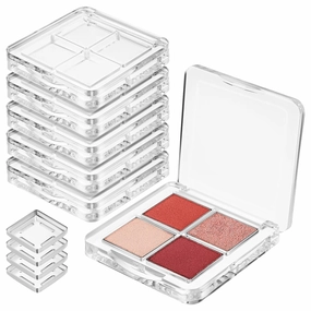 Organized Makeup Storage 6 Empty Eyeshadow Trays Lipstick Palette Highlighters Container