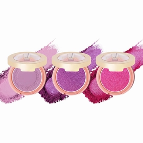 Oulac Blush&Highlighter 2 in 1,Purple Makeup