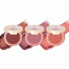Oulac Silky Matte Powder Blush in Natural Finish 02 11 12