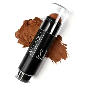 Palladio Contouring Makeup Stick BUILD   BLEND Contour Stick Makeup, Face Makeup for Perfect Sculpting Look, 0.23 Ounce (Amber Rose)