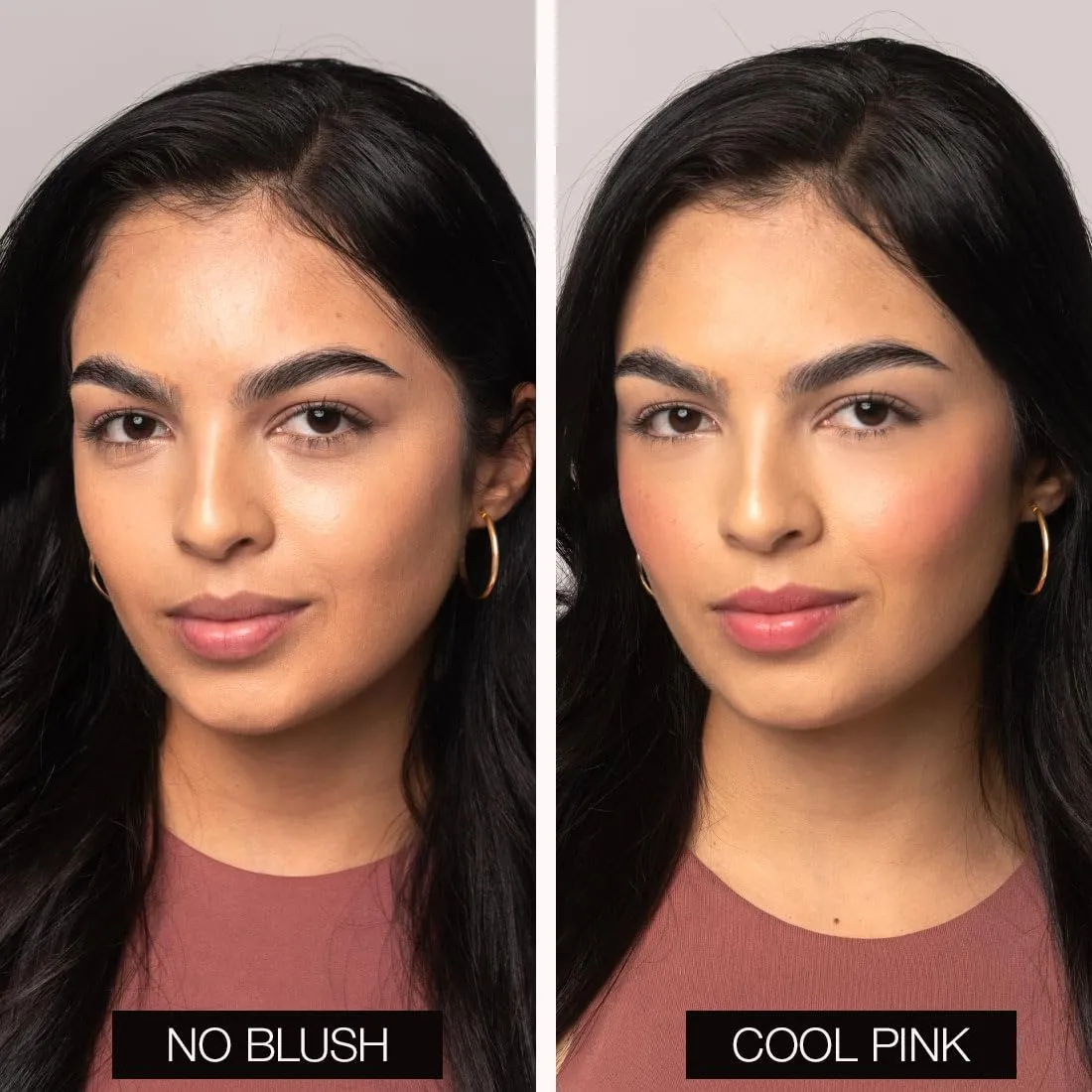 Palladio Liquid Blush for Cheeks & Lips 2-in-1 Makeup Face Blush, Weightless Cream Formula, Smudge Proof Long-Wearing Pigmented Blush, Natural Look Makeup Face Blushes, Dewy Finish, Cool Pink