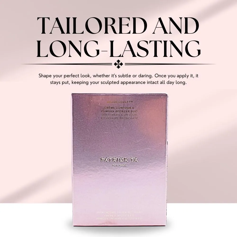 PATRICK TA Major Sculpt Crème Contour & Powder Bronzer Duo She's Statuesque